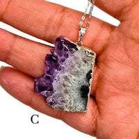 Amethyst Cluster Pendant