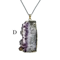 Amethyst Cluster Pendant