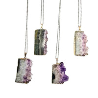 Amethyst Cluster Pendant
