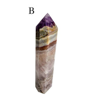 Amethyst Crazy Lace Agate Tower - Large