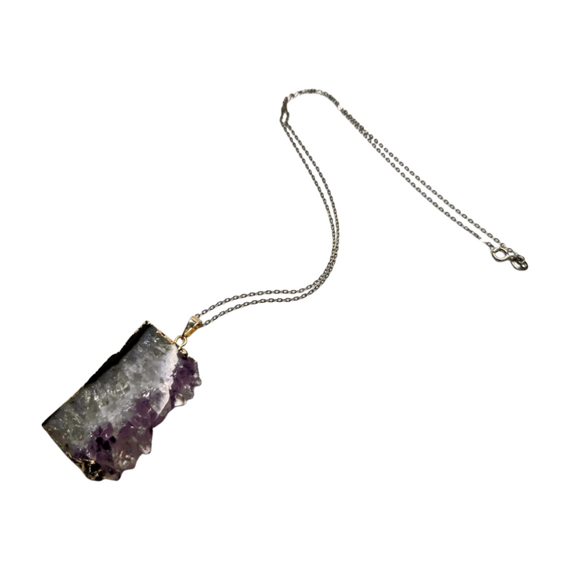 Amethyst Cluster Pendant