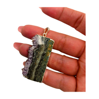 Amethyst Cluster Pendant