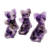 Amethyst Baby Dragon - 3 inches