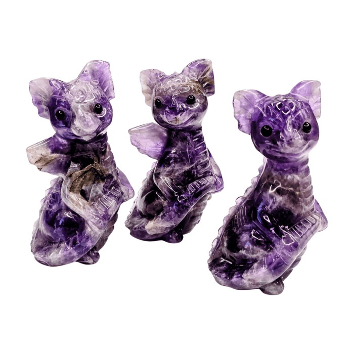 Amethyst Baby Dragon - 3 inches