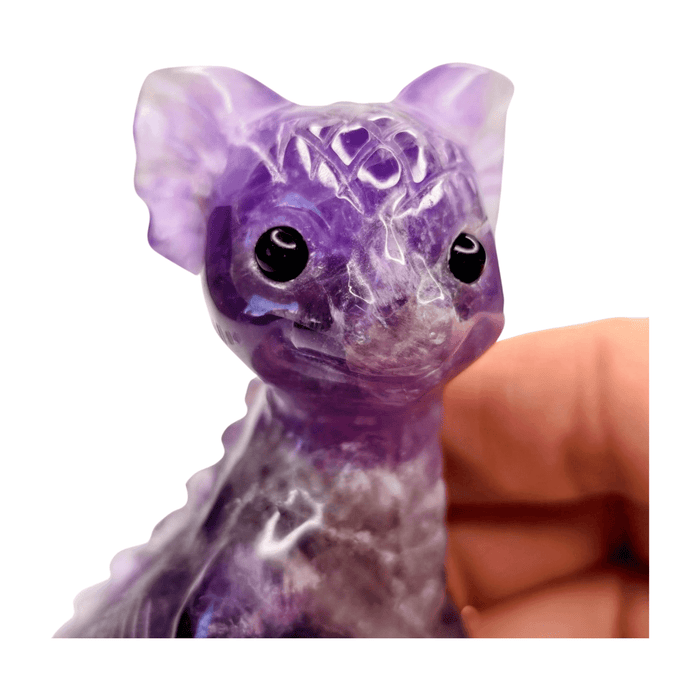 Amethyst Baby Dragon - 3 inches