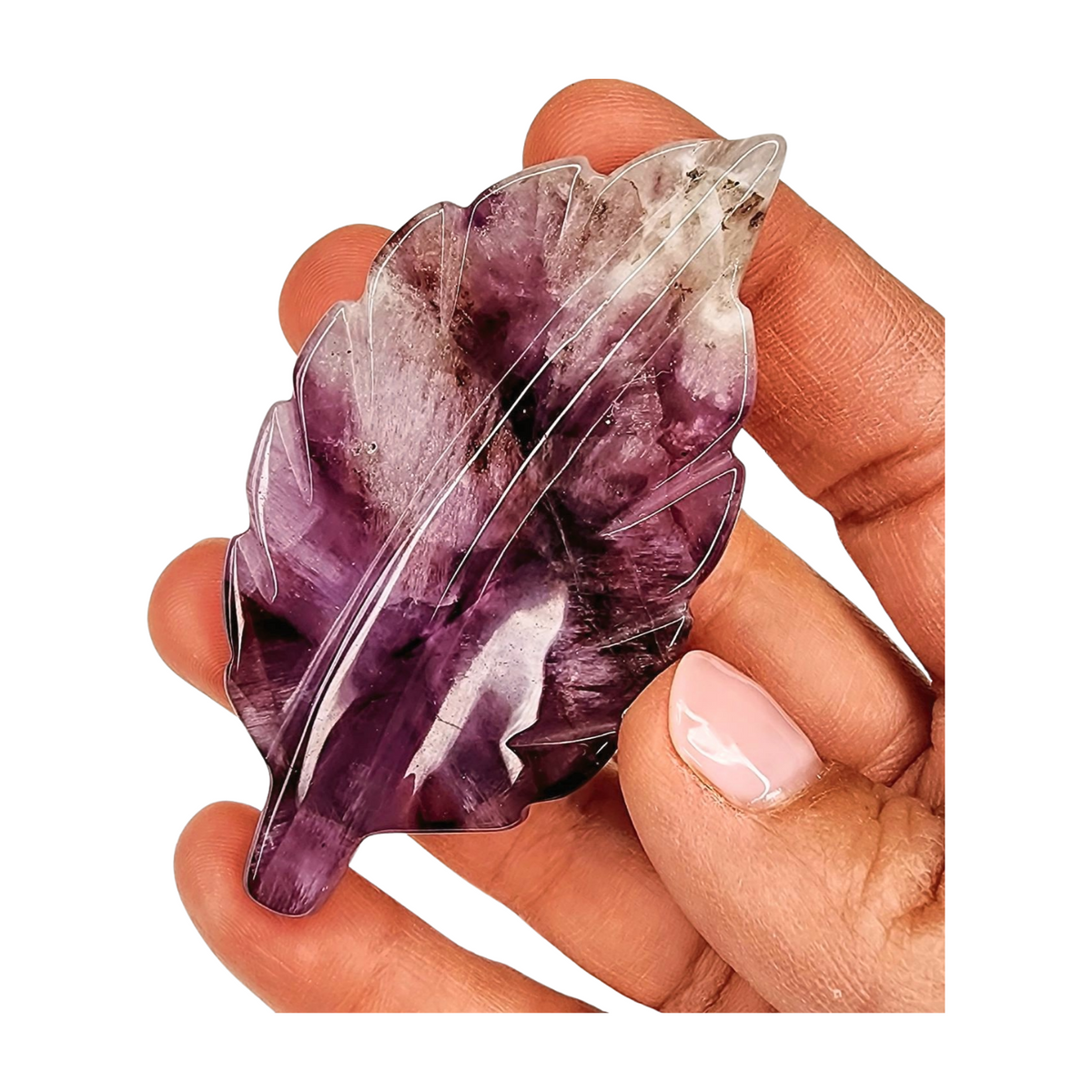 Amethyst Trapiche Carving