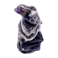 Chevron Amethyst Raven