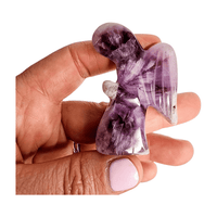 Amethyst Trapiche Carving