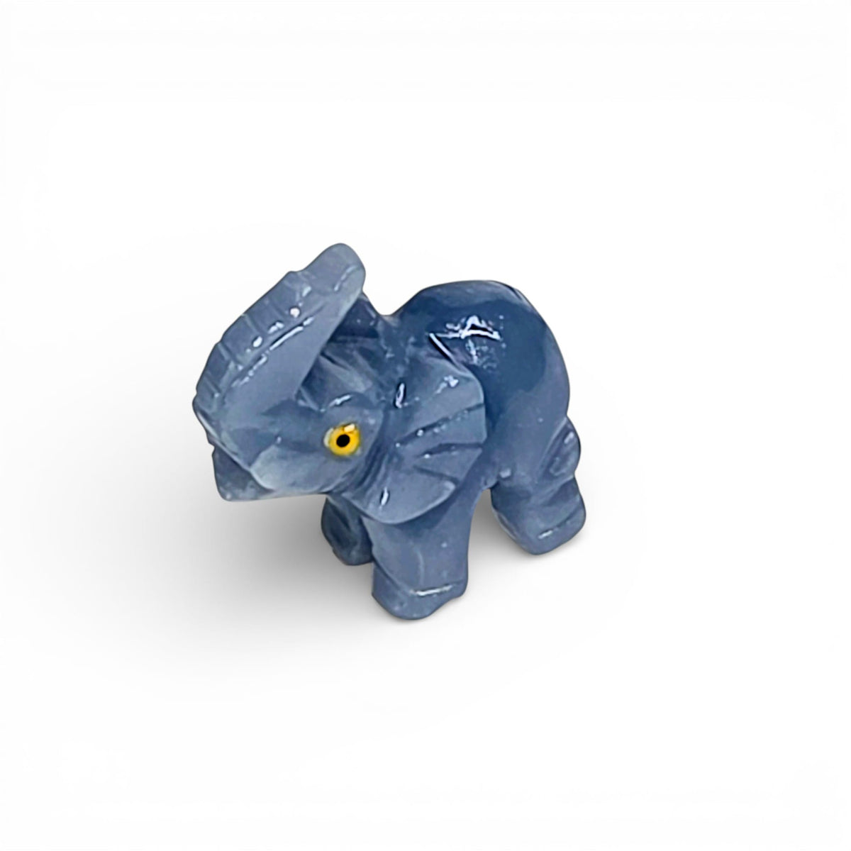 Angelite Elephant - Extra Small