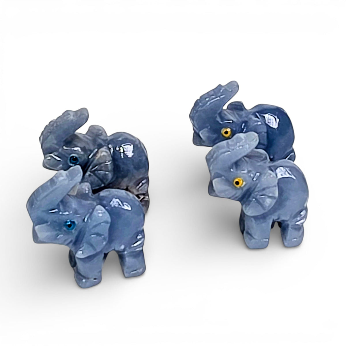 Angelite Elephant - Extra Small