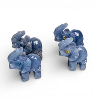 Angelite Elephant - Extra Small