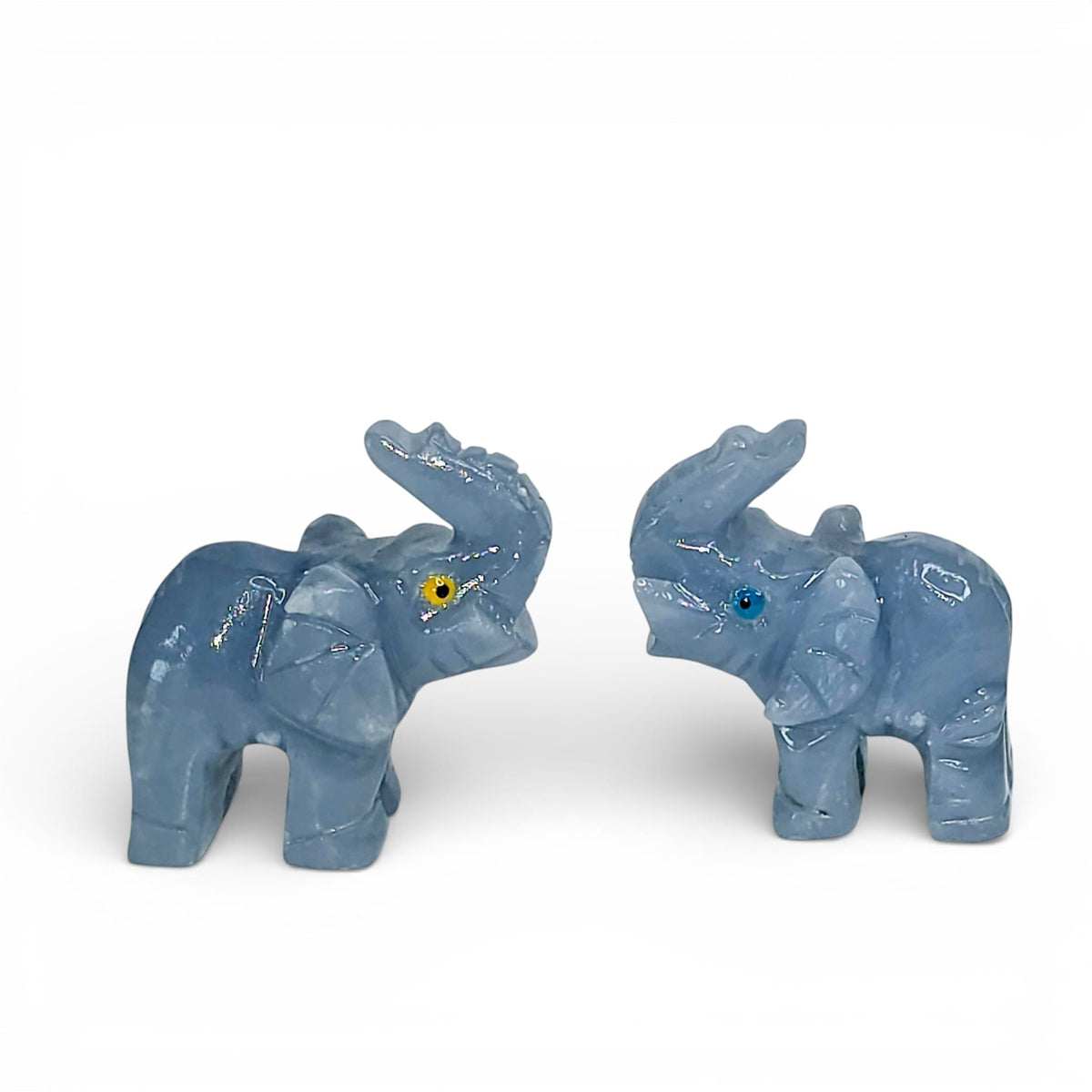 Angelite Elephant - Extra Small