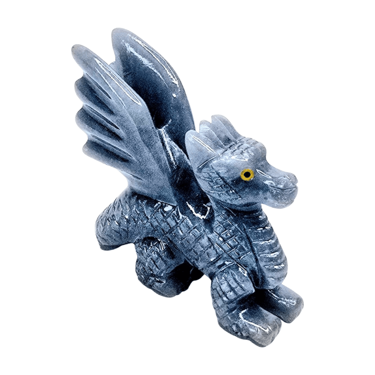 Angelite Dragon with Wings - Small