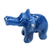 Angelite Elephant - Small