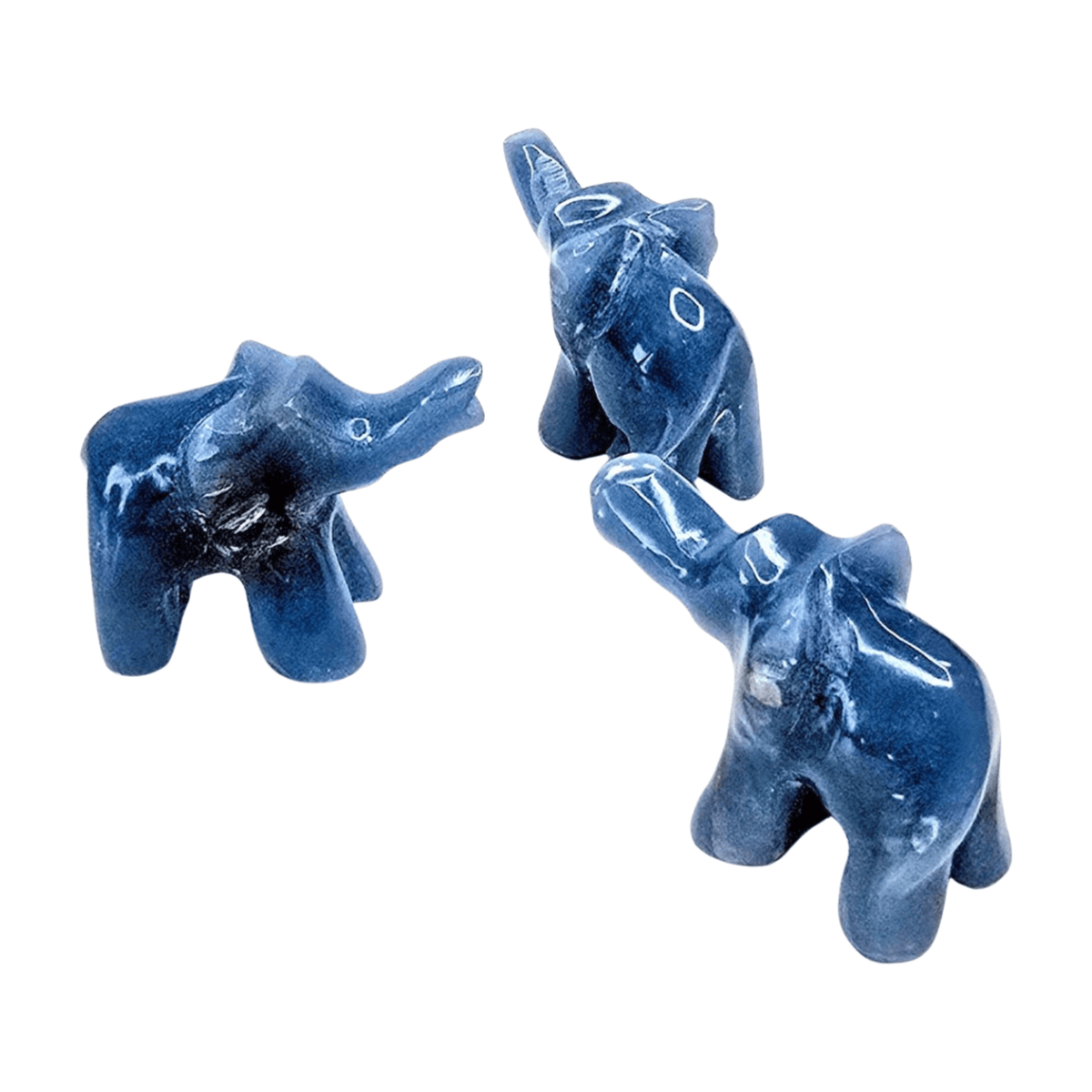 Angelite Elephant - Small