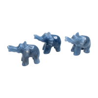 Angelite Elephant - Small