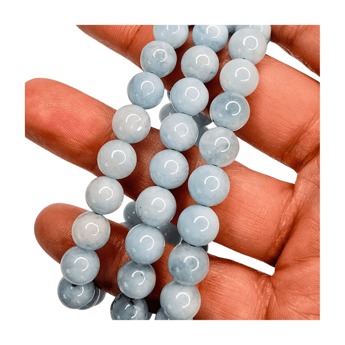 Aquamarine Beaded Bracelet