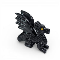 Black Onyx Dragon with Wings