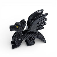 Black Onyx Dragon with Wings