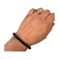 Black Tourmaline Bracelet - 6mm Beads
