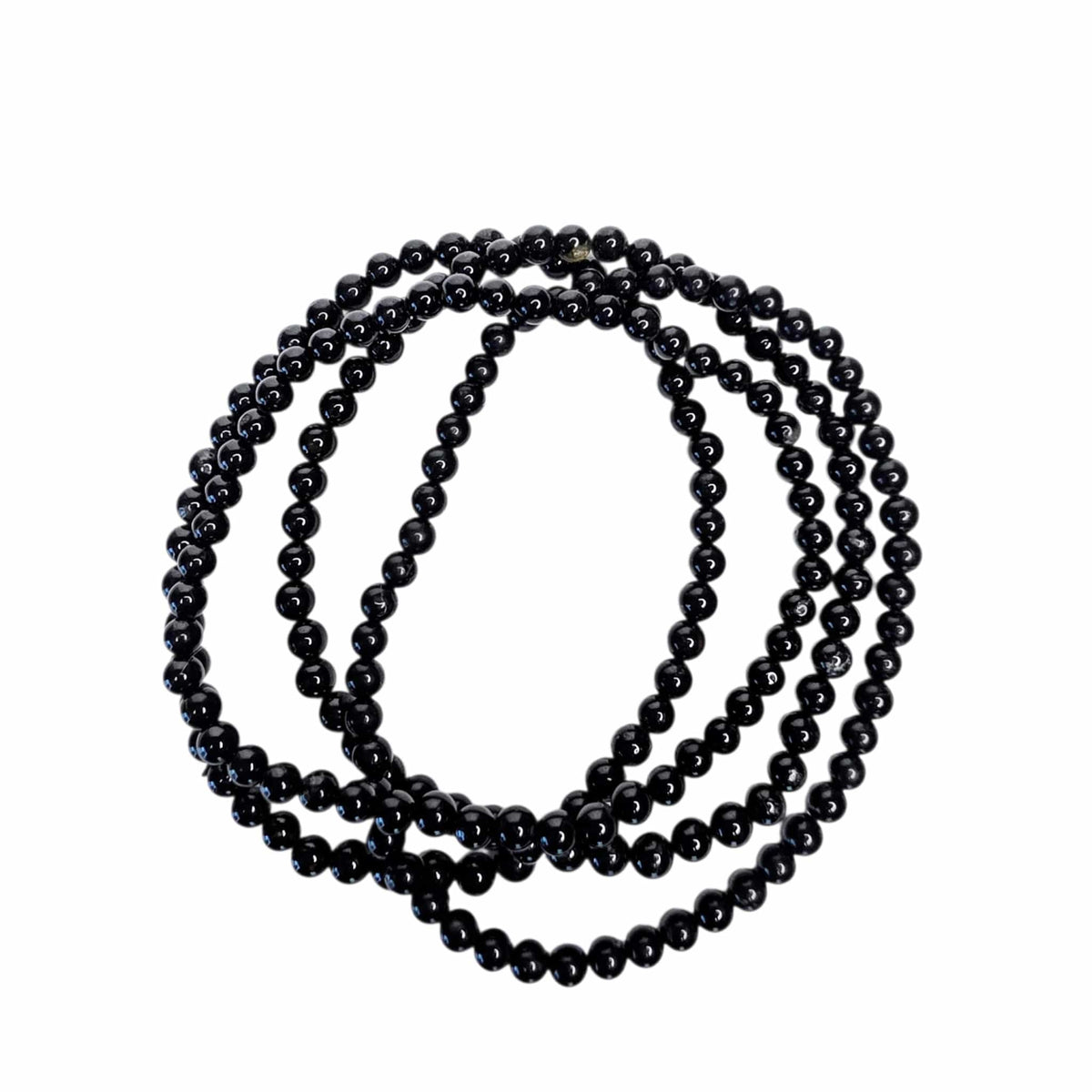 Black Tourmaline 4mm Bracelets