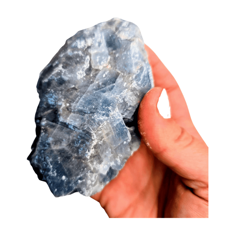 Blue Calcite Chunk