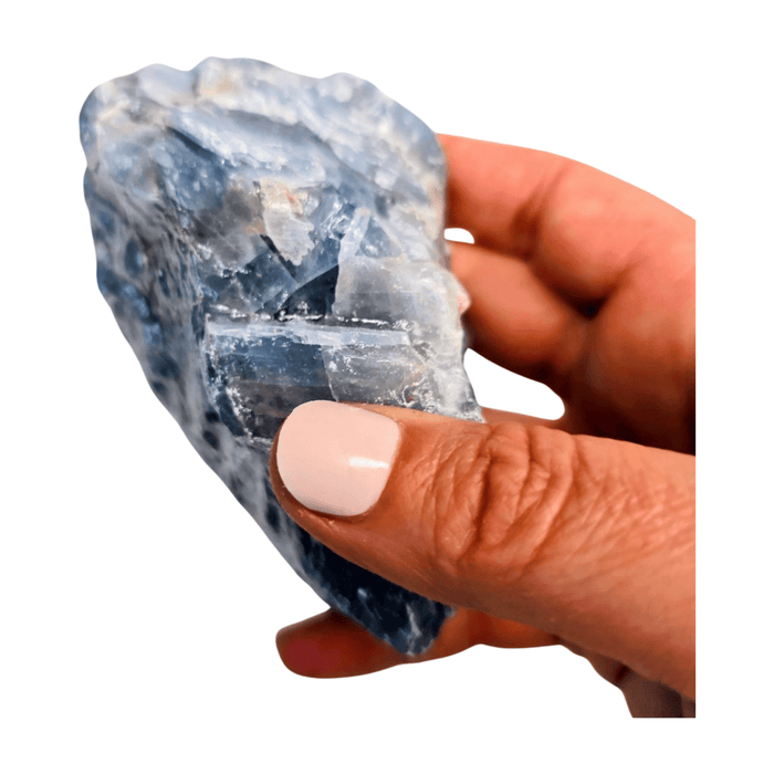 Blue Calcite Chunk