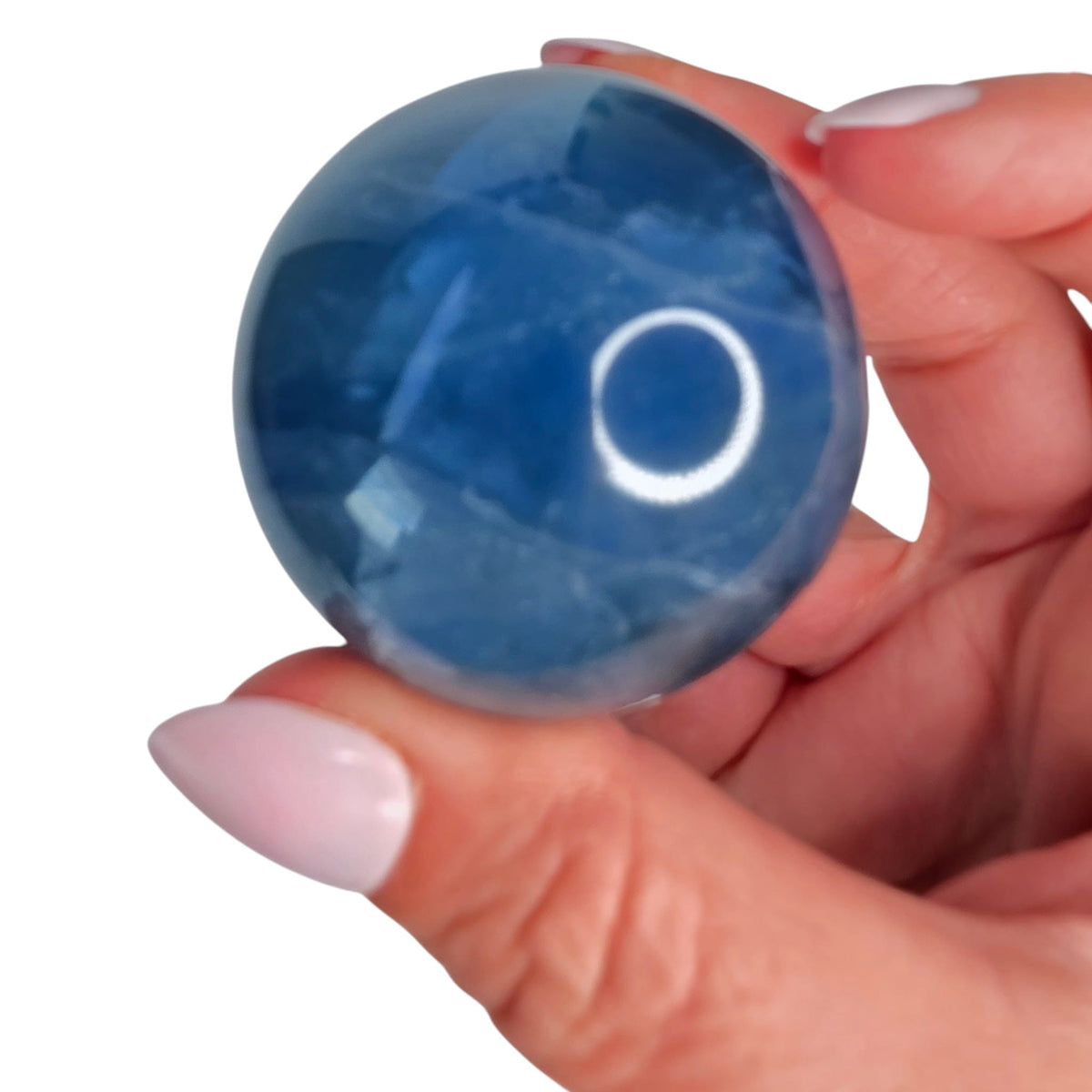 Blue Fluorite Sphere