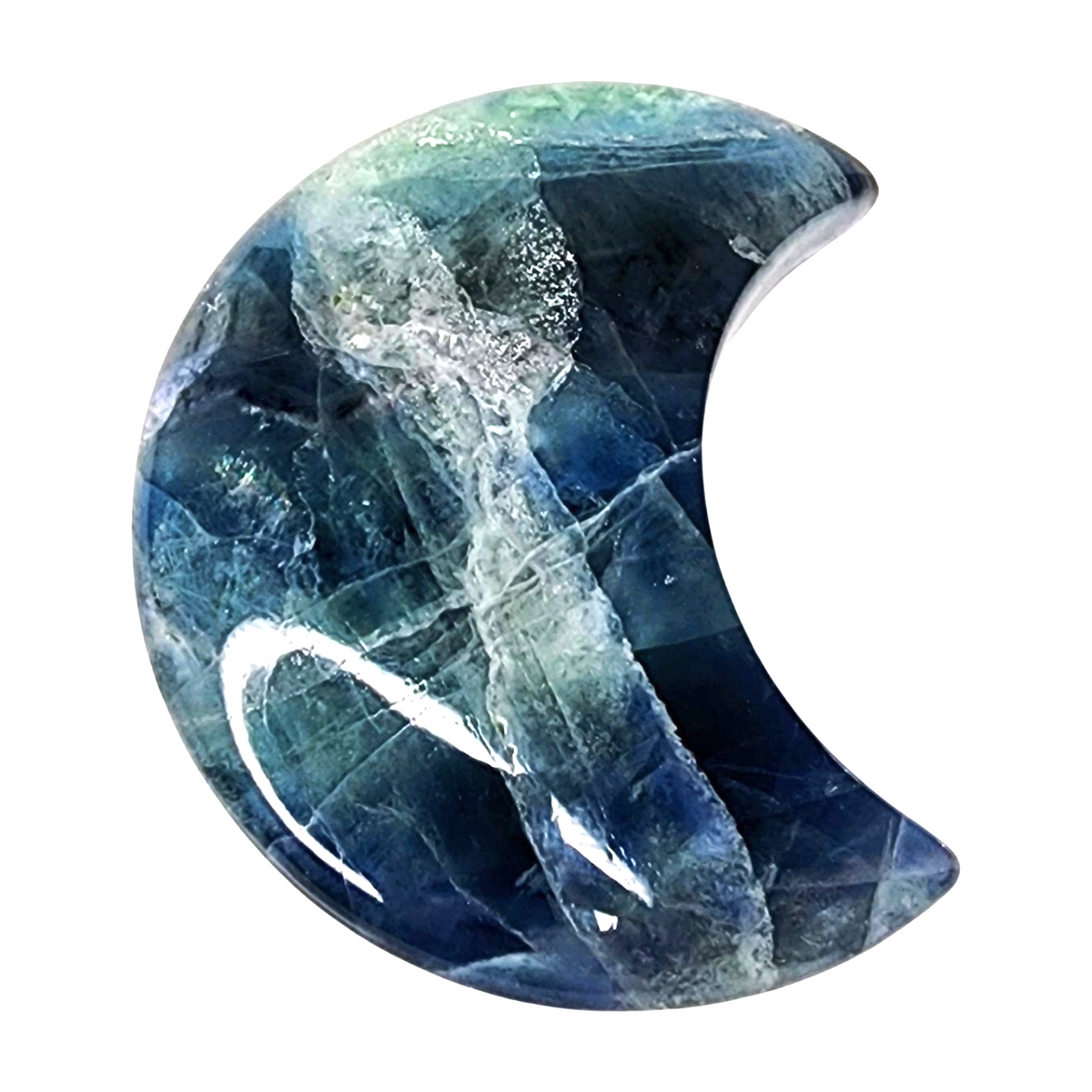 Blue Fluorite Moon