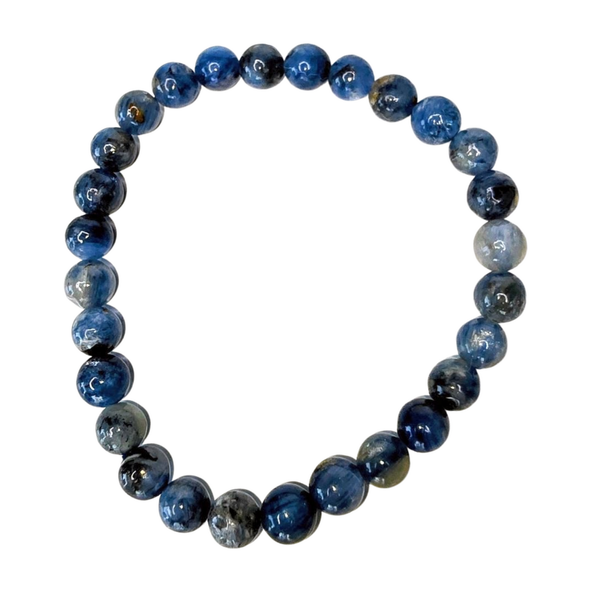 Blue Kyanite Bracelet (6mm)