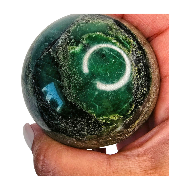 Brazilian Jade Sphere