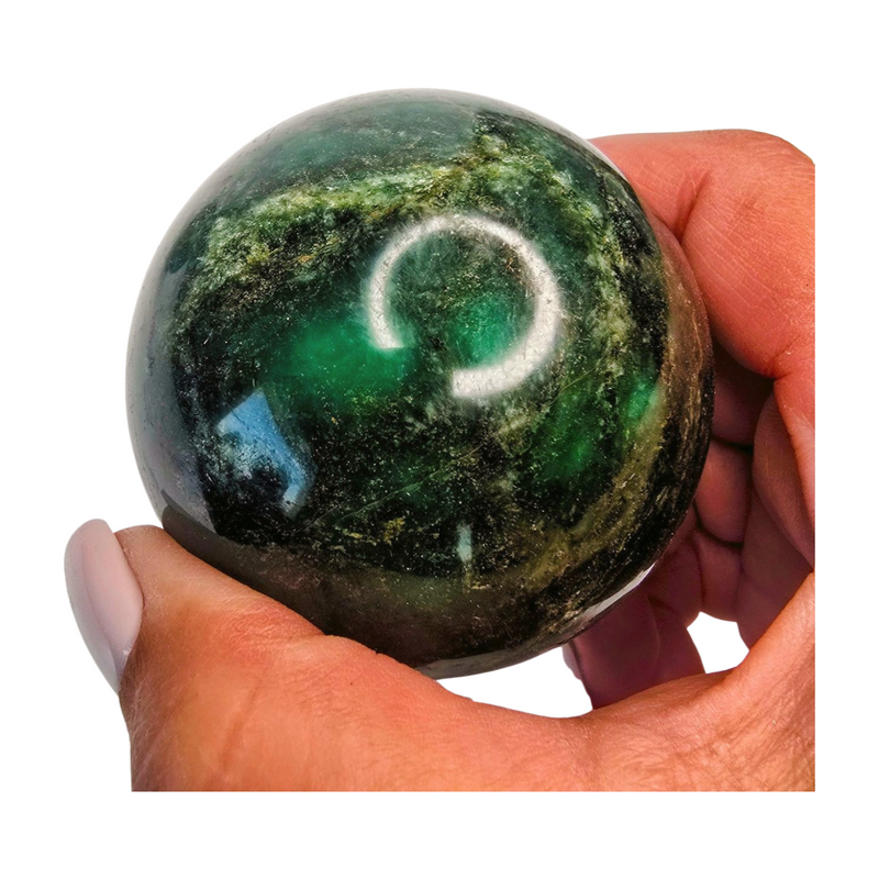 Brazilian Jade Sphere