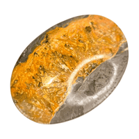 Bumblebee Jasper Palm Stone