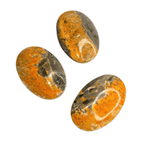 Bumblebee Jasper Palm Stone