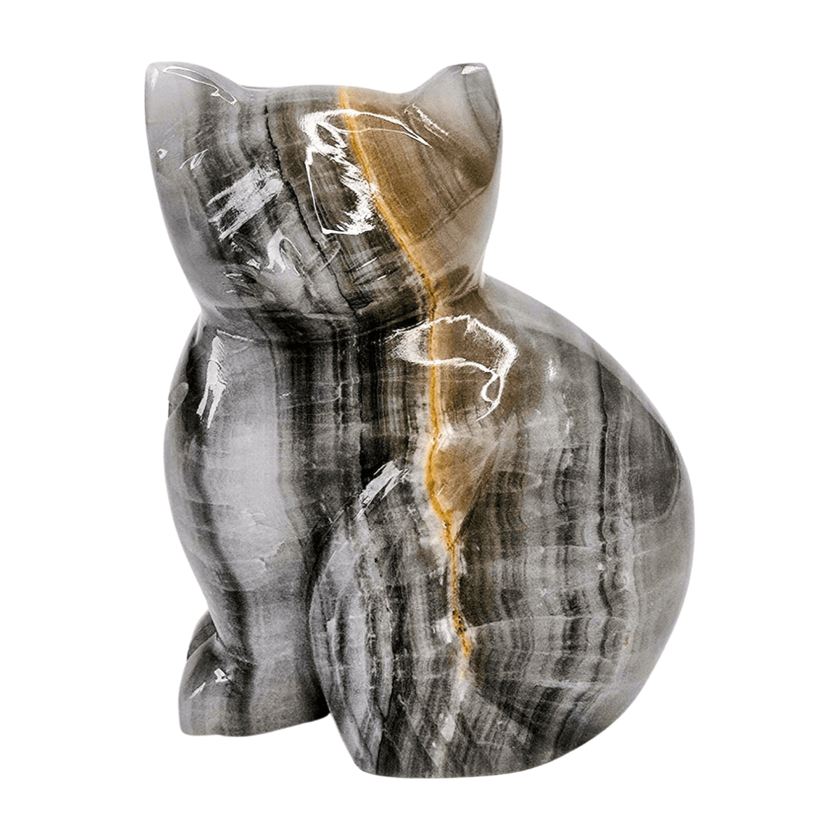 Gray Calcite Cat