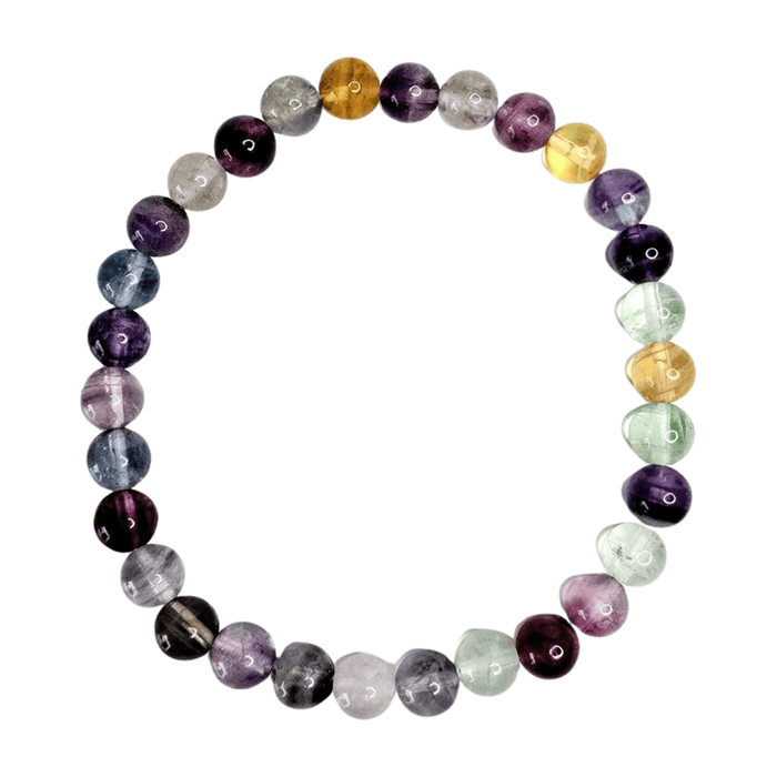 Rainbow Fluorite Bracelet (6mm)