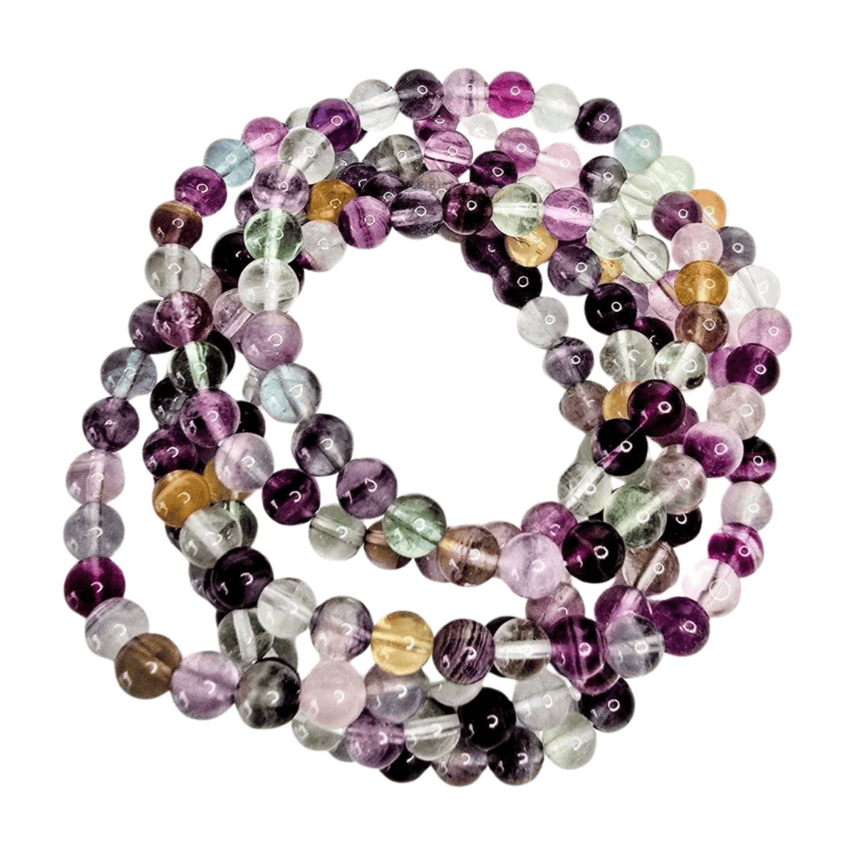 Rainbow Fluorite Bracelet (6mm)