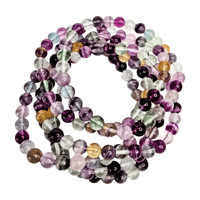 Rainbow Fluorite Bracelet (6mm)
