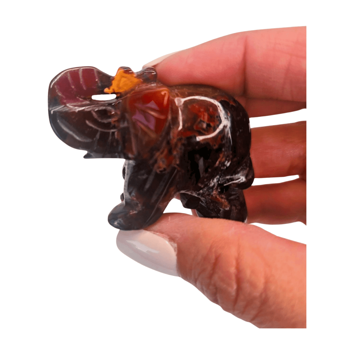 Carnelian Elephant - Small