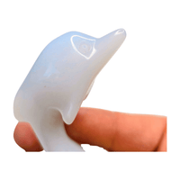 Blue Chalcedony Dolphin - Small