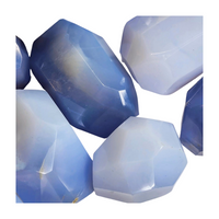 Chalcedony Palm Stone - Faceted