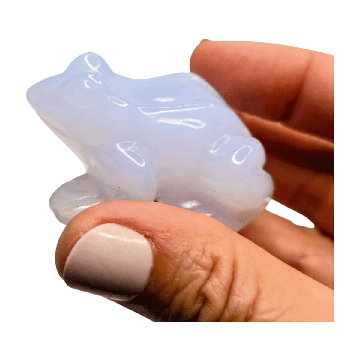 Chalcedony Frog