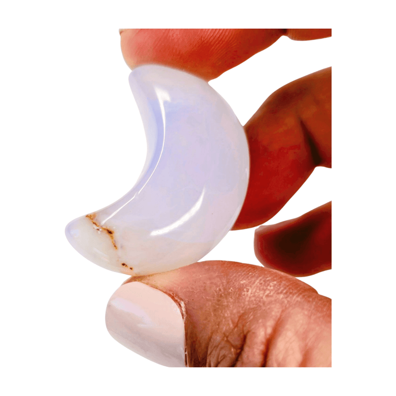 Chalcedony Moon - Small
