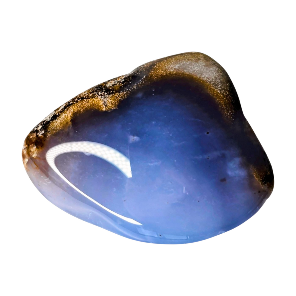 Chalcedony Palm Stone