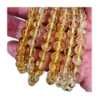 Citrine Bracelet - 6mm Beads