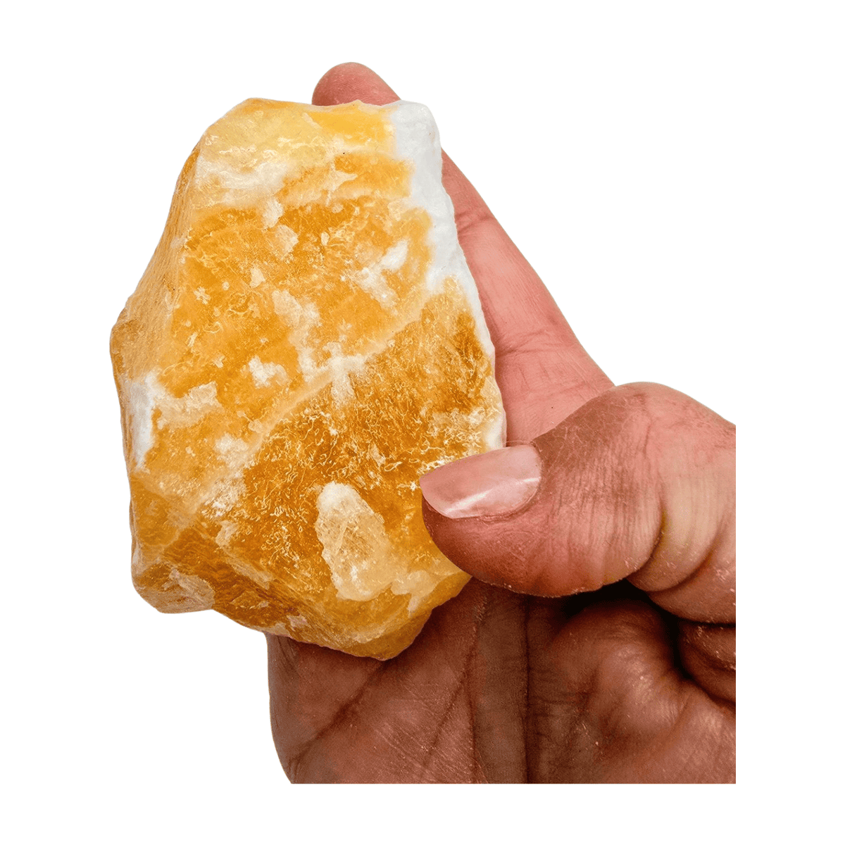 Citrine Calcite Chunk