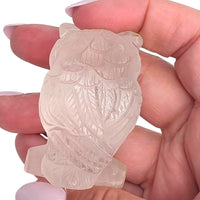 Clear Quartz Owl