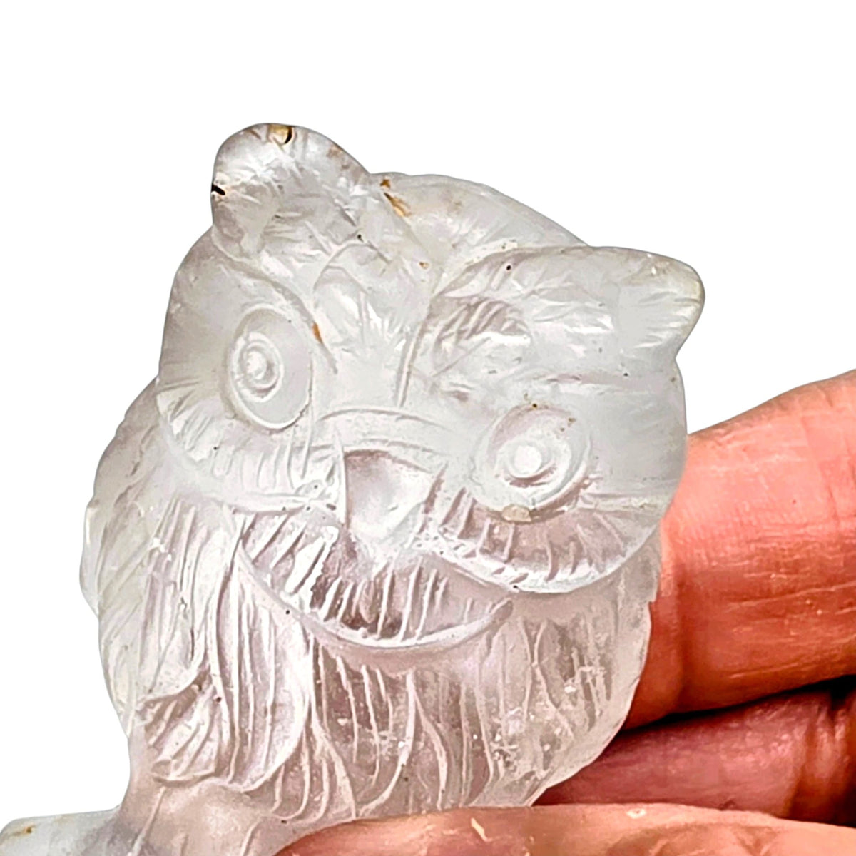 Clear Quartz Owl
