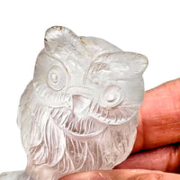 Clear Quartz Owl