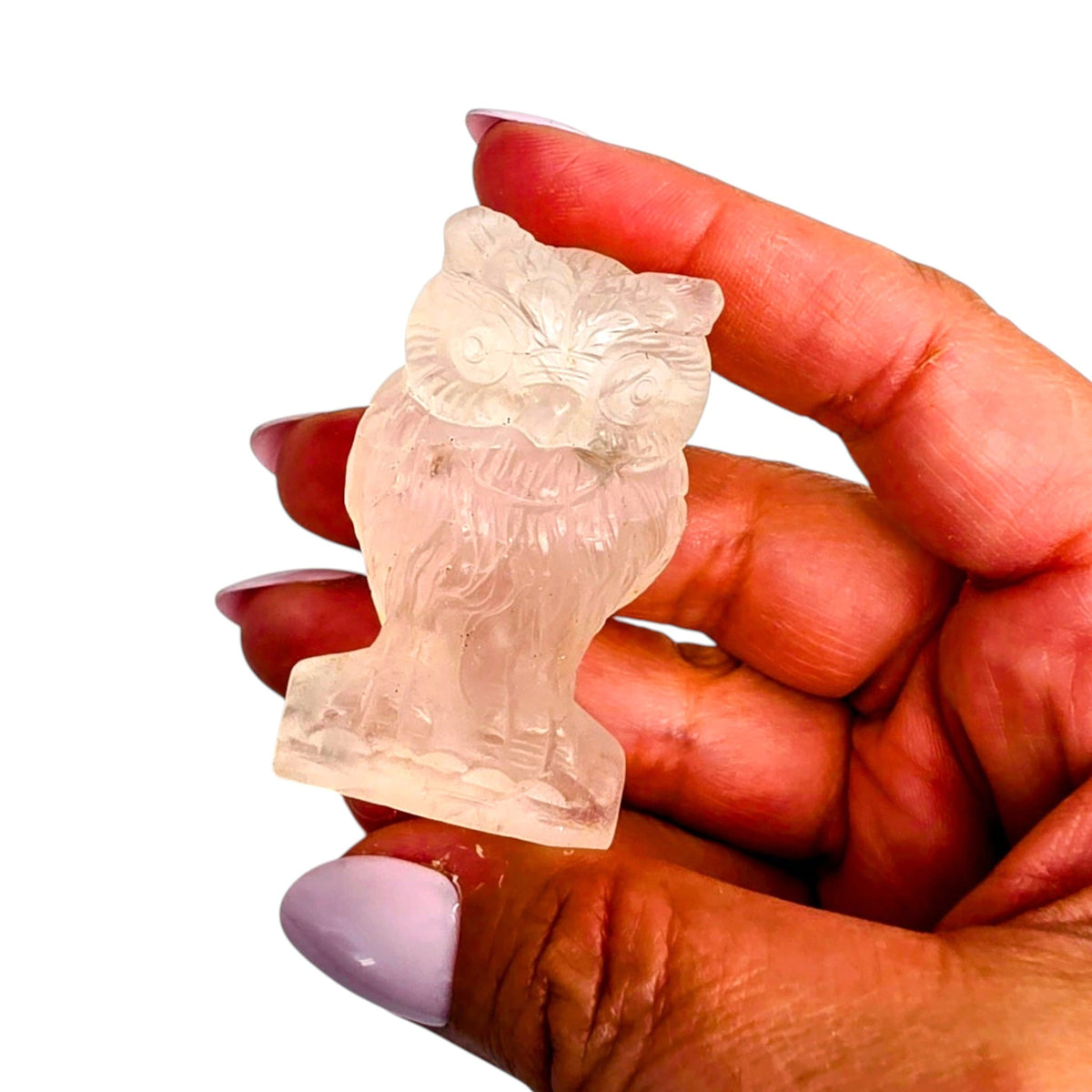 Clear Quartz Owl